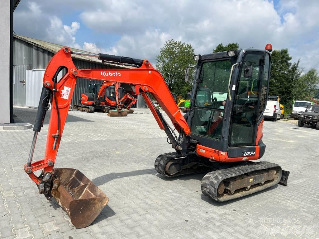 Kubota U 27-4 Міні-екскаватори < 7т