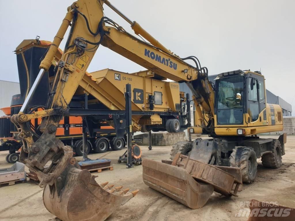 Komatsu PW180-7 Колісні екскаватори
