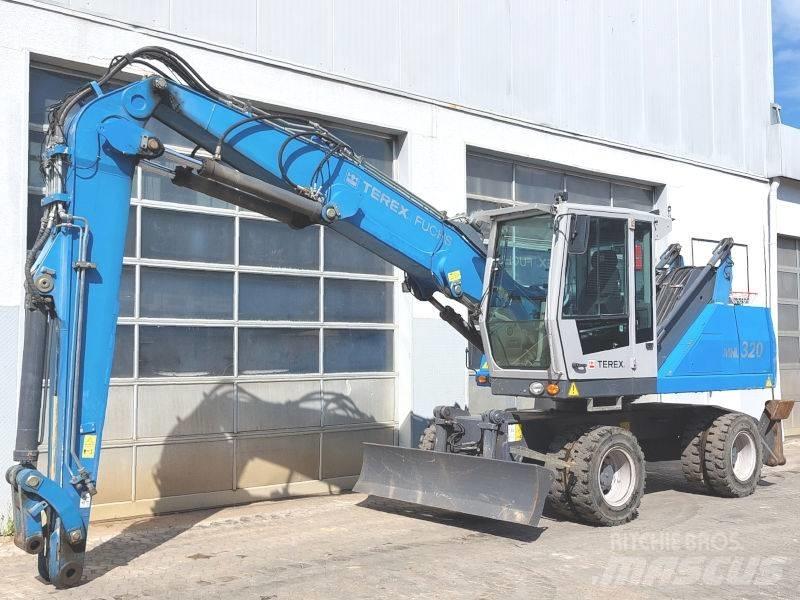Fuchs MHL 320 D Перевантажувачі металобрухту/промислові навантажувачі