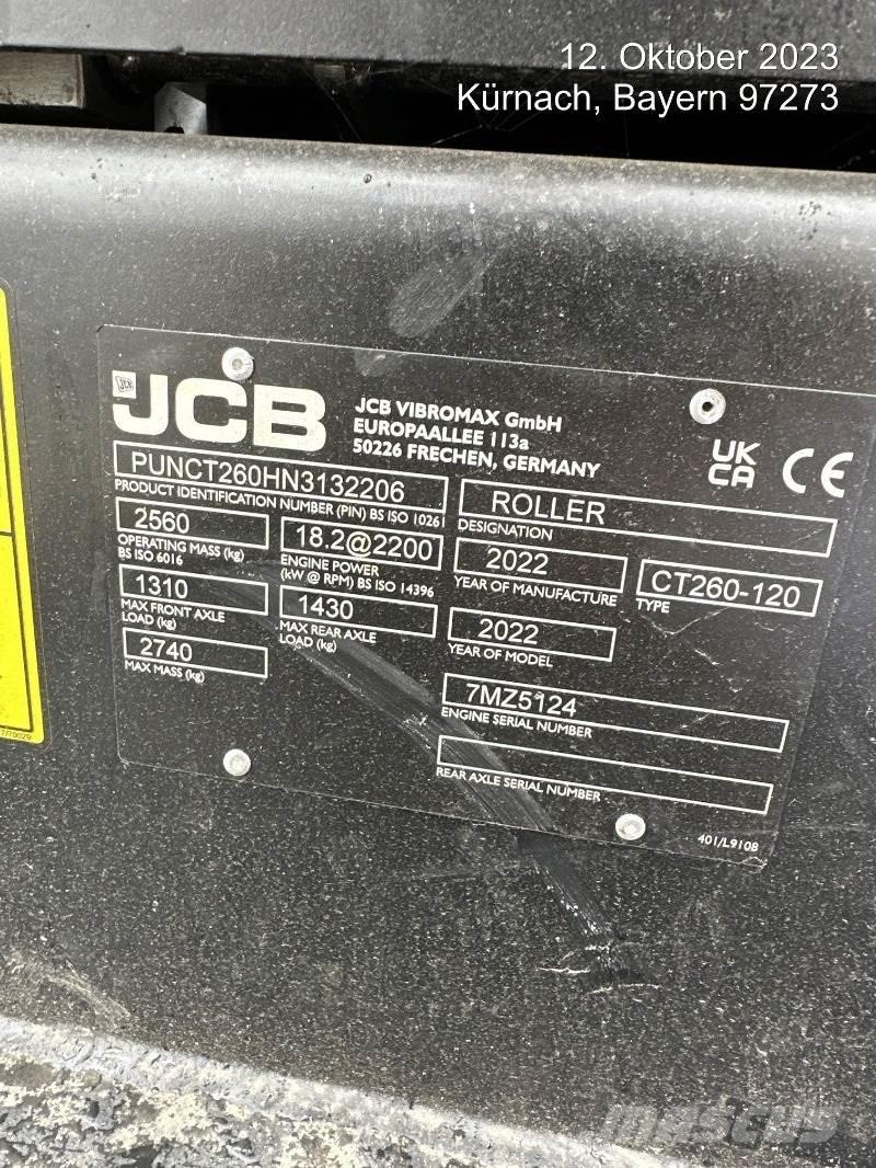 JCB CT260-120 Дорожні котки