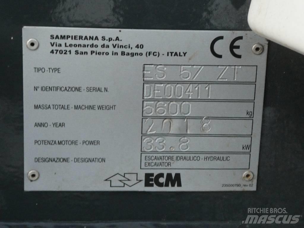 ECM ES 57 ZT Міні-екскаватори < 7т