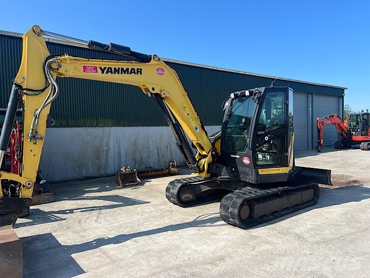 Yanmar Vio80-1a Середні екскаватори 7т. - 12т.