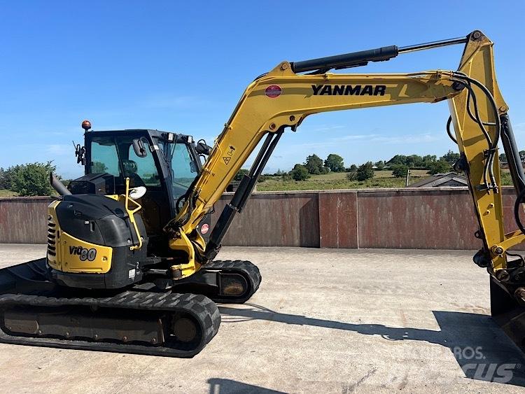 Yanmar Vio80-1a Середні екскаватори 7т. - 12т.