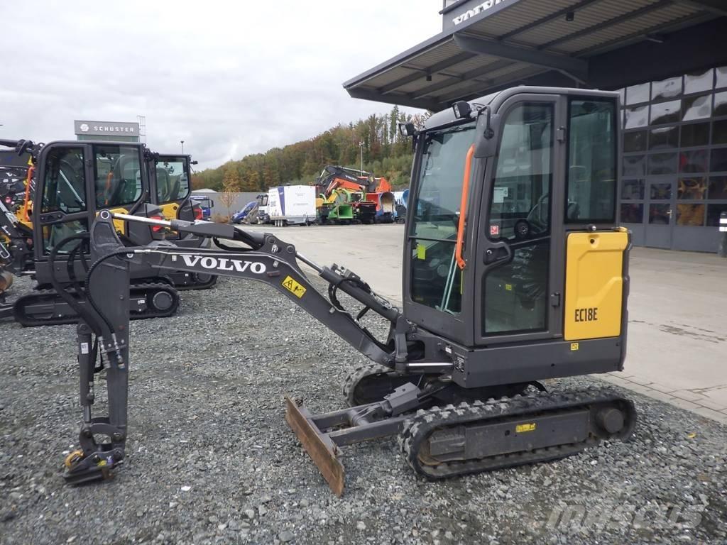 Volvo EC 18 E Міні-екскаватори < 7т