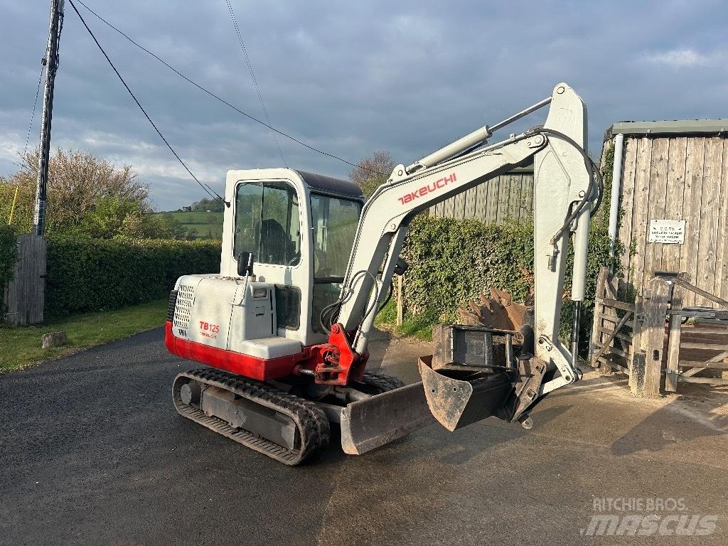 Takeuchi TB 125 Міні-екскаватори < 7т