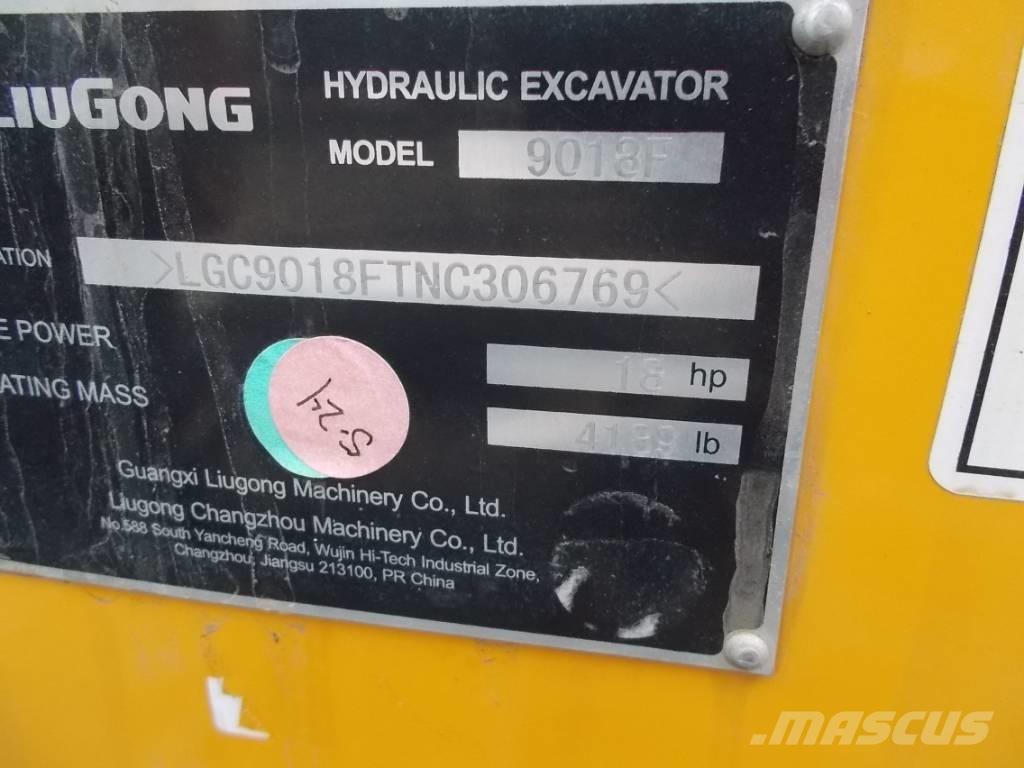  LuiGong 9018 F Міні-екскаватори < 7т