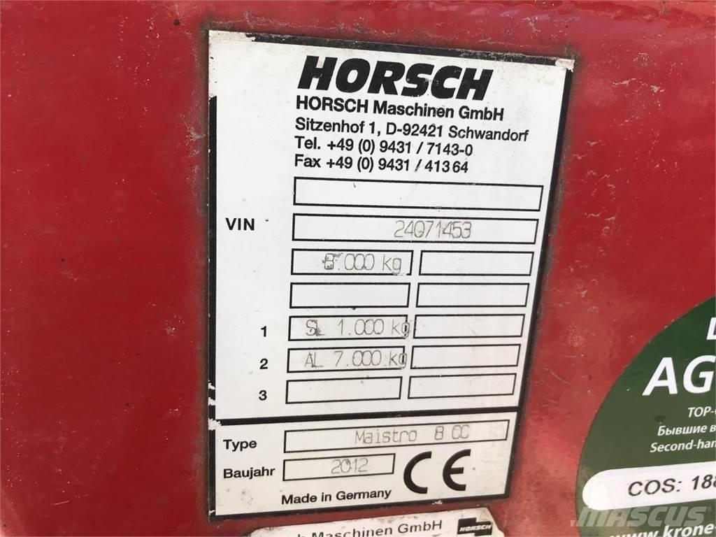 Horsch Maistro 8CC Високоточні сівалки