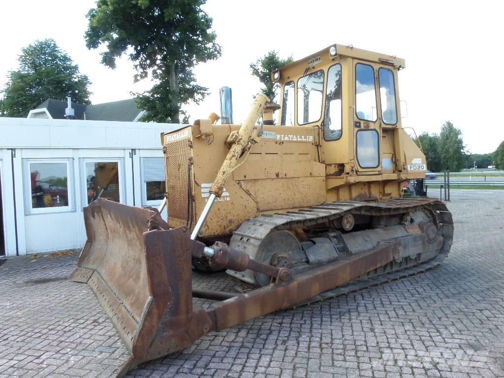Fiat-Allis FD 20 Гусеничні бульдозери