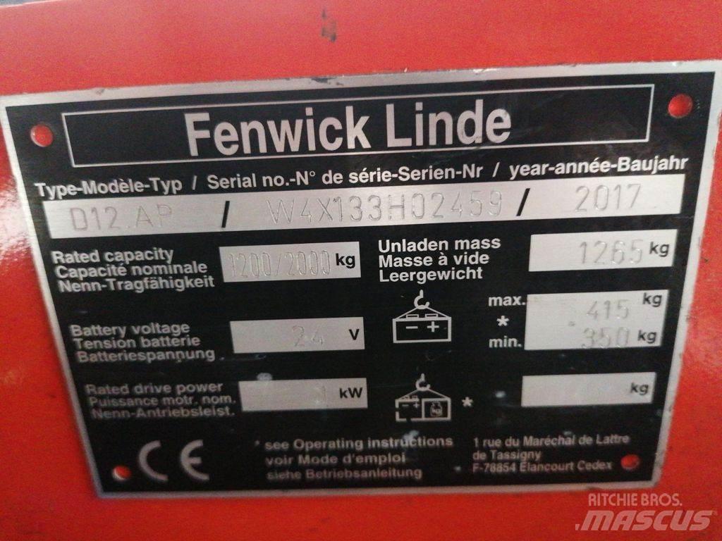 Linde D12AP Ручний візок