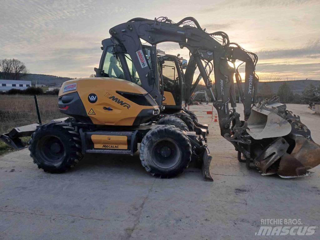 Mecalac 11MWR Колісні екскаватори