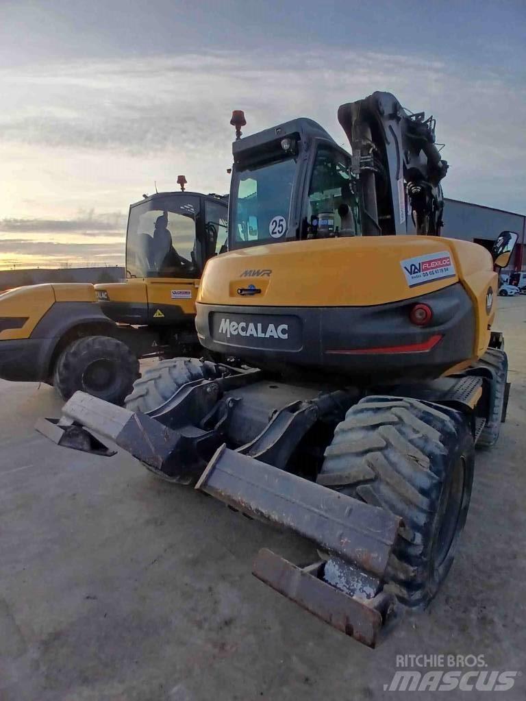 Mecalac 11MWR Колісні екскаватори