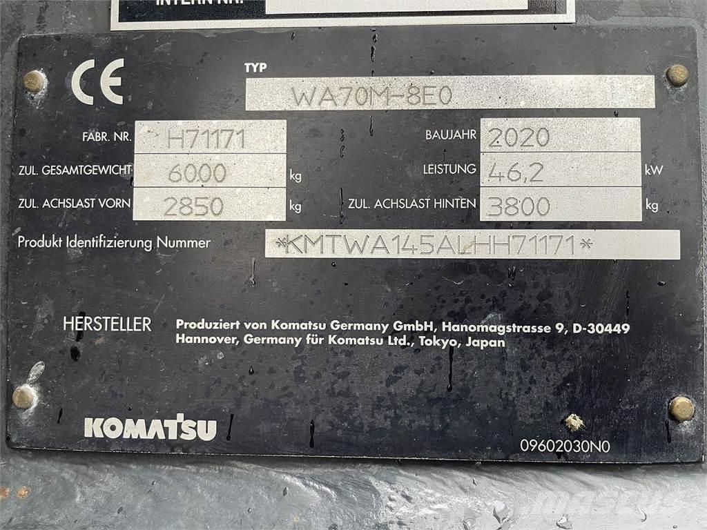 Komatsu WA70M-8EO Багатофункціональне обладнання для вантажних і землекопальних робіт