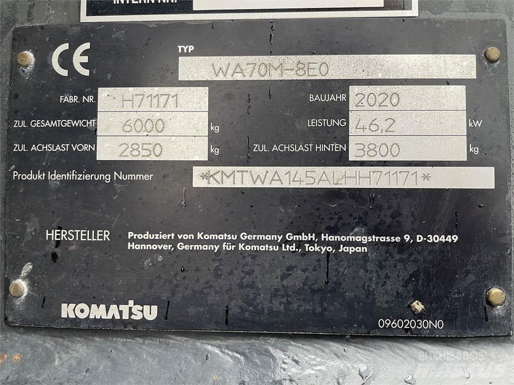 Komatsu WA70M-8EO Багатофункціональне обладнання для вантажних і землекопальних робіт