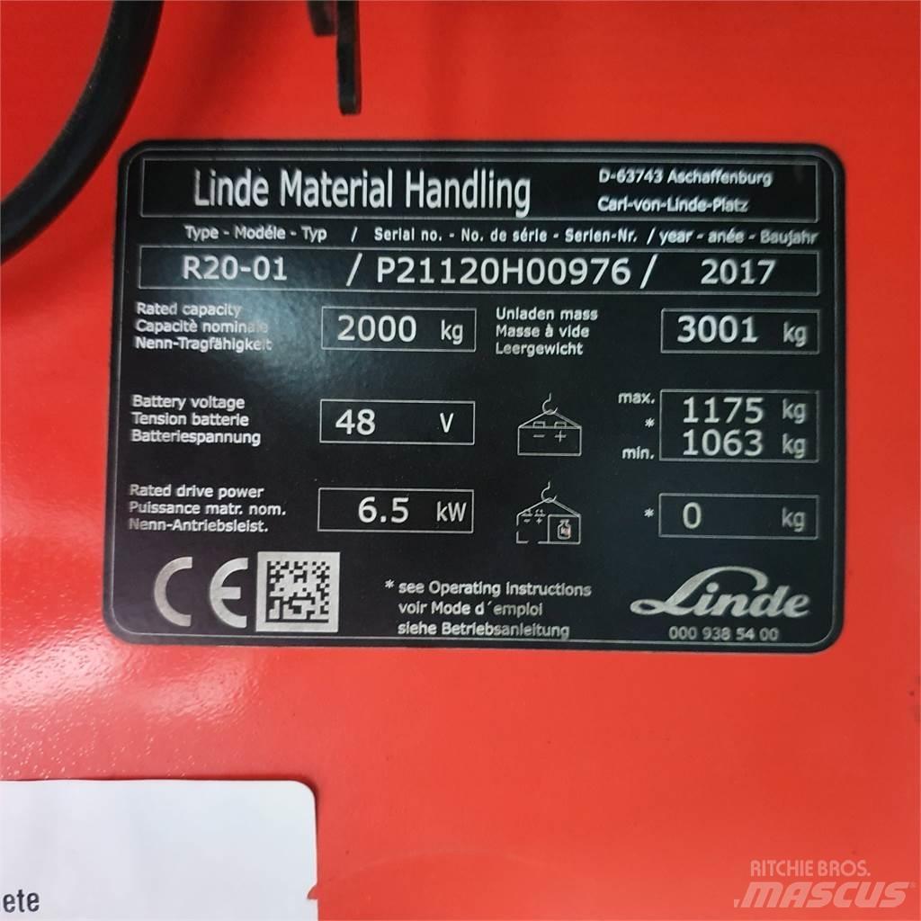 Linde R20 Річ-трак із високим підйомом