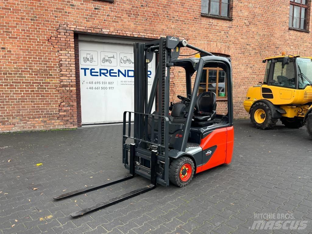 Linde E 15 Електронавантажувачі