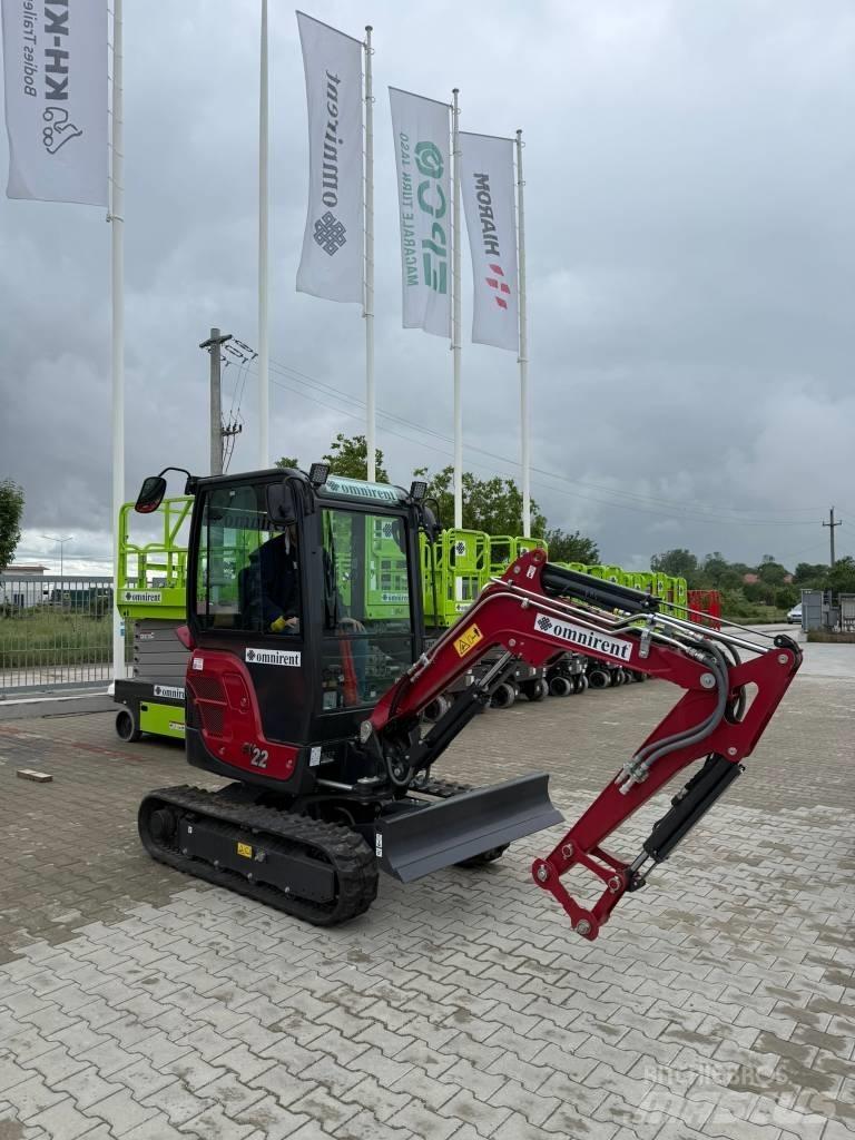 Yanmar SV 22 Міні-екскаватори < 7т