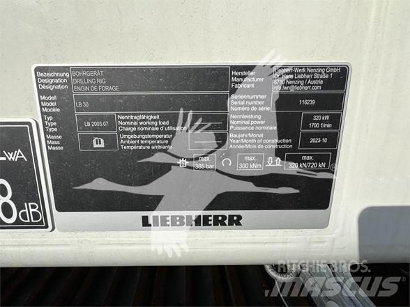 Liebherr LB30 Свердлильні установки