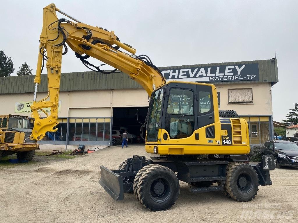 Komatsu PW 148-8 Колісні екскаватори