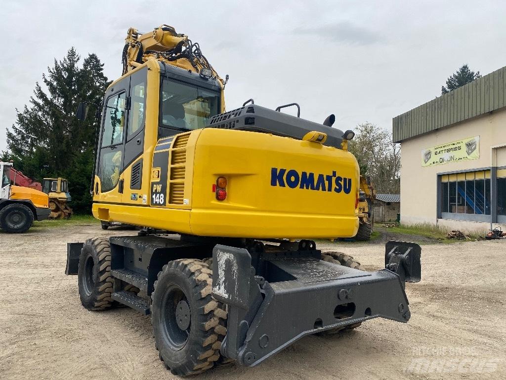 Komatsu PW 148-8 Колісні екскаватори
