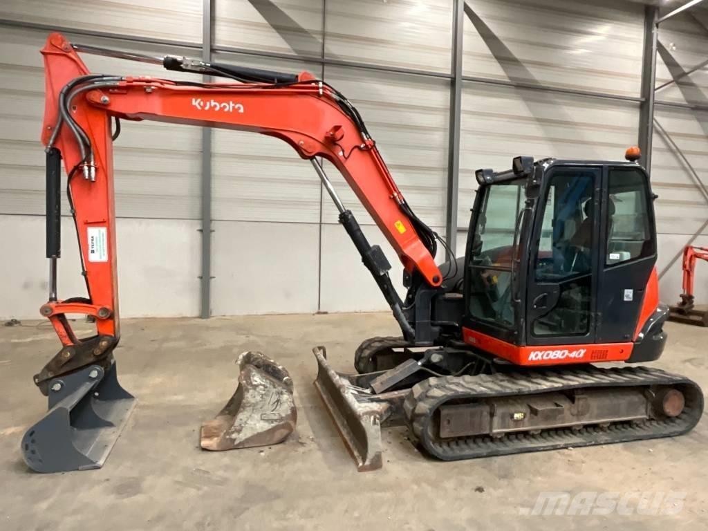 Kubota KX 080-4 A Середні екскаватори 7т. - 12т.