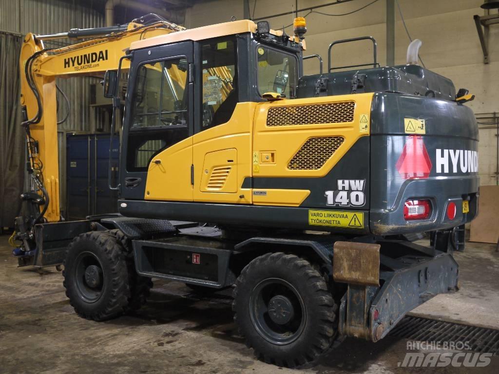 Hyundai HW 140 Колісні екскаватори