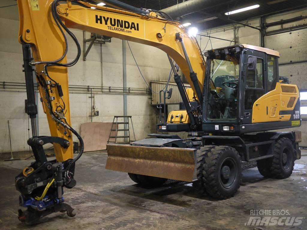 Hyundai HW 140 Колісні екскаватори