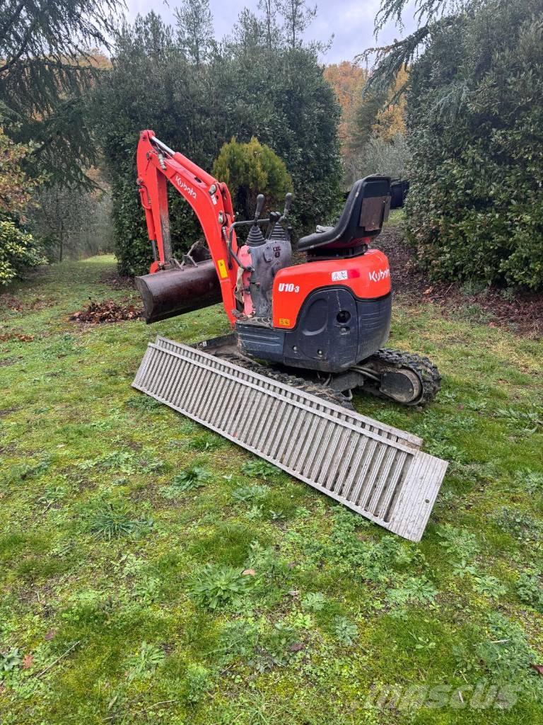 Kubota K 008-3 Міні-екскаватори < 7т