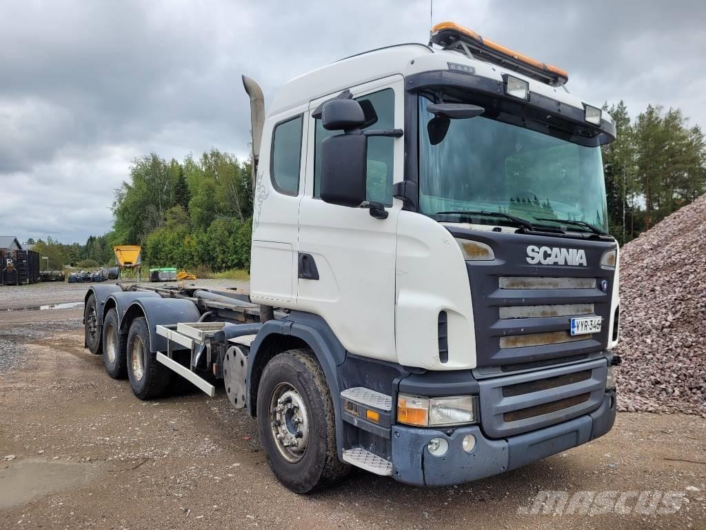 Scania G 420 Вантажівки з гаковим підйомом