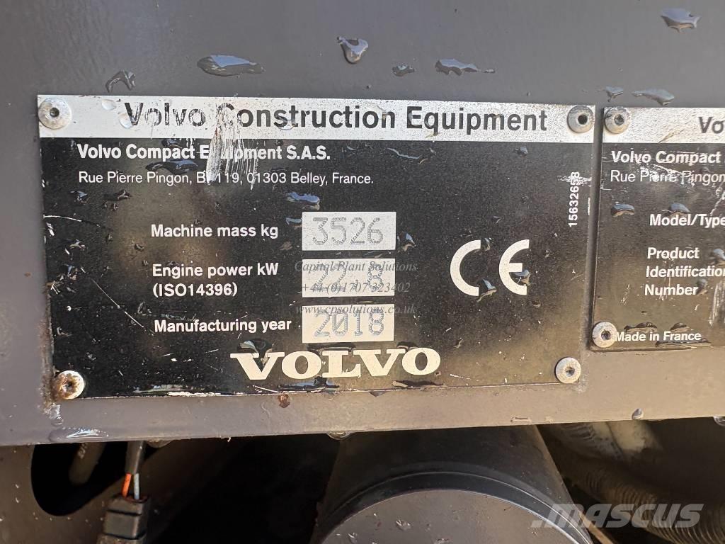 Volvo ECR 35 D Міні-екскаватори < 7т