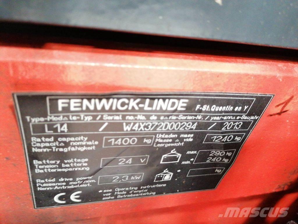 Linde L14I Ручний візок