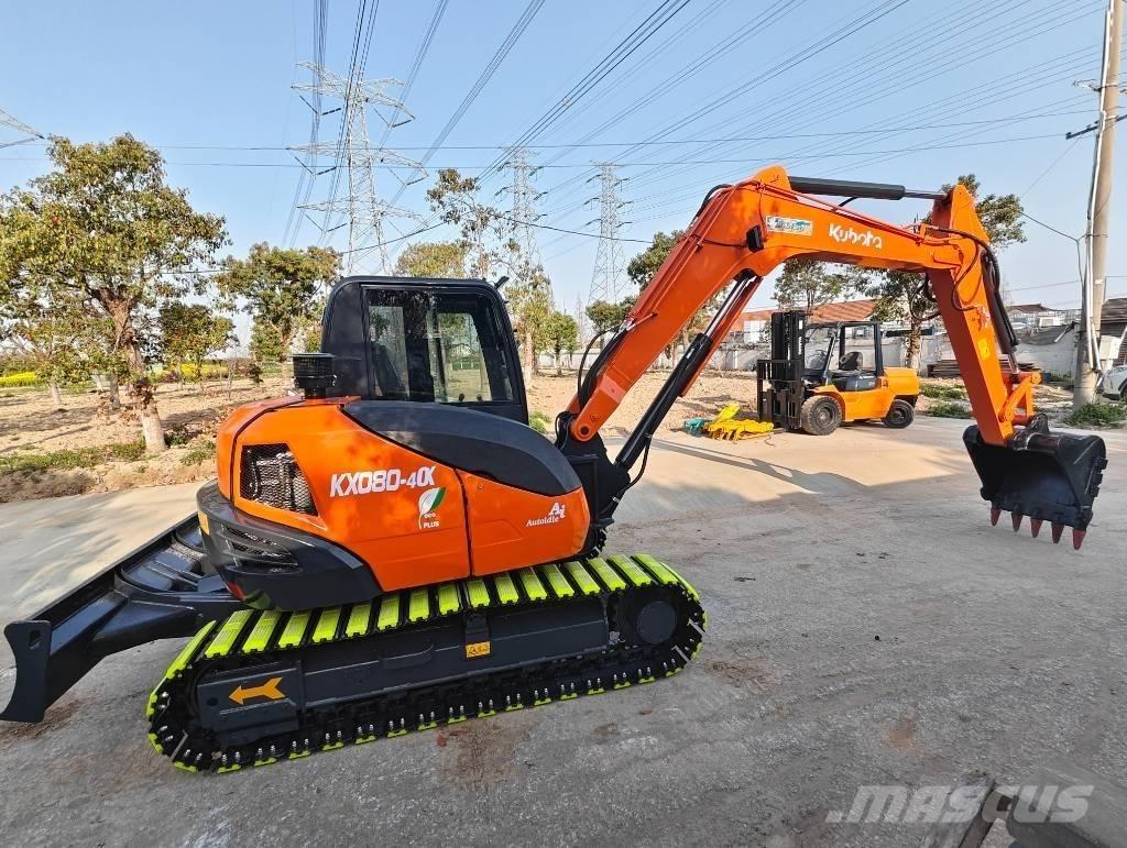 Kubota KX 080-4 Середні екскаватори 7т. - 12т.