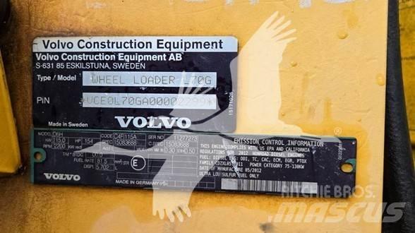 Volvo L70G Фронтальні навантажувачі