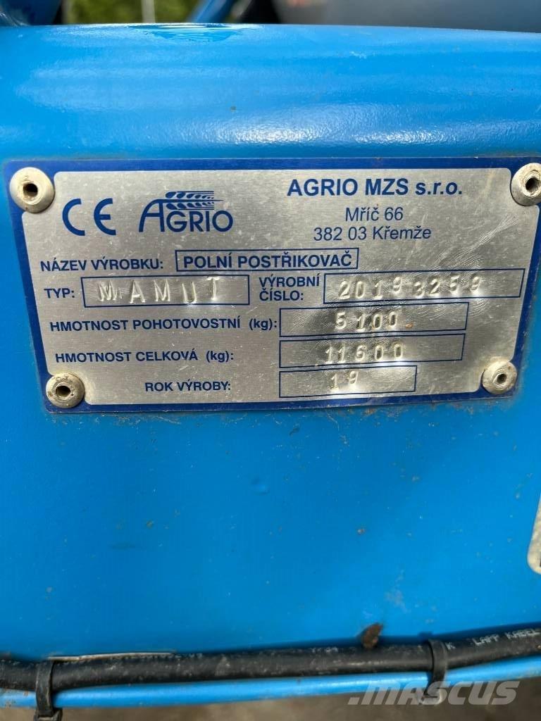 Agrio Mamut 6000 Самохідні обприскувачі