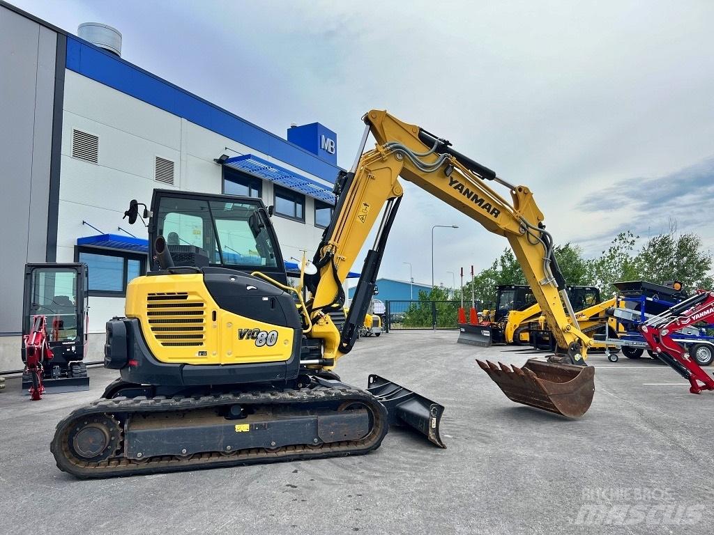 Yanmar Vio 80-2PB Середні екскаватори 7т. - 12т.