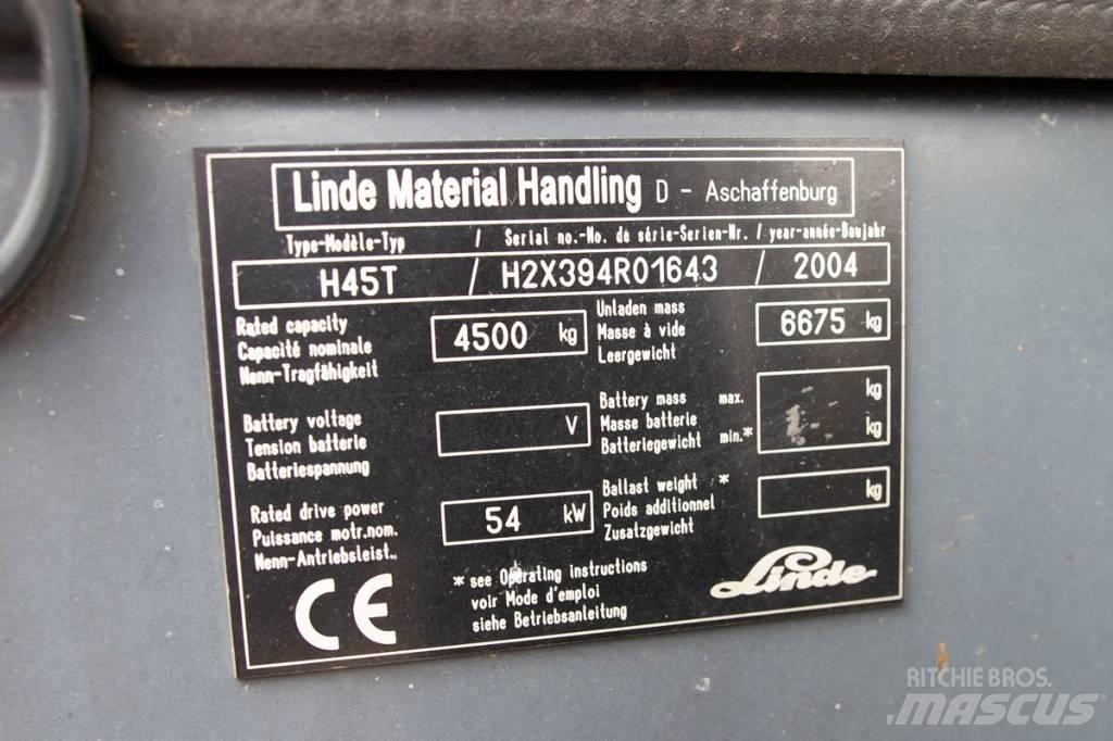 Linde H 45 T Газові навантажувачі