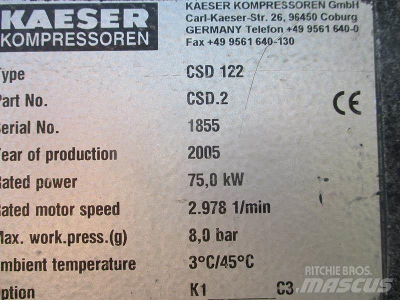 Kaeser CSD 122 Компресори