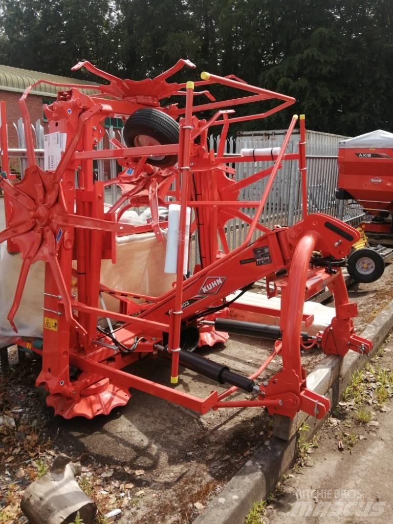 Kuhn GF7803 Граблі і сінозворушувачі