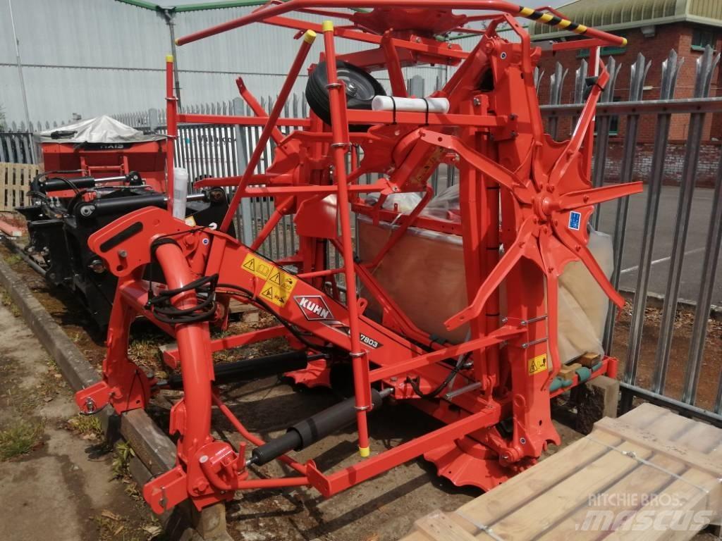 Kuhn GF7803 Граблі і сінозворушувачі