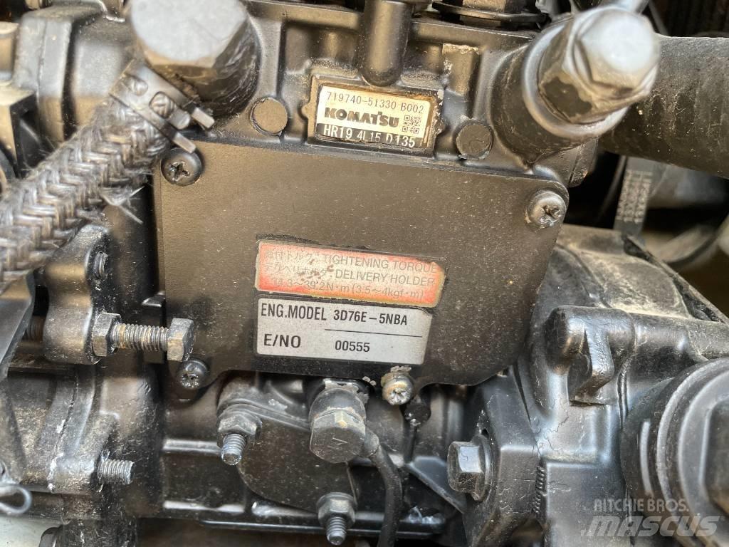 Komatsu PC 20 Гусеничні екскаватори