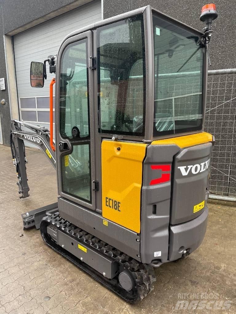 Volvo EC18E Міні-екскаватори < 7т