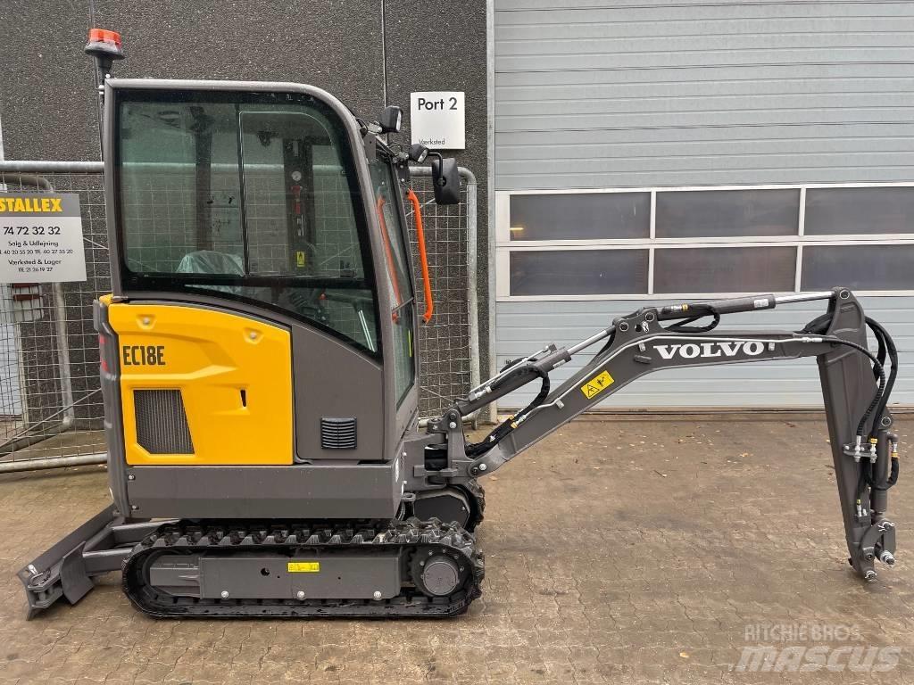 Volvo EC18E Міні-екскаватори < 7т