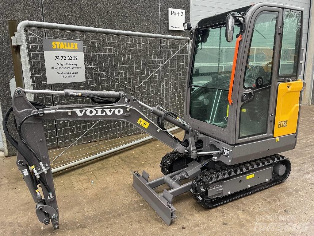 Volvo EC18E Міні-екскаватори < 7т