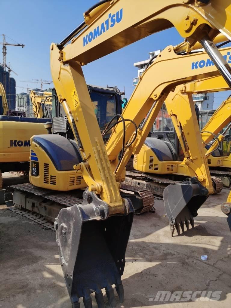 Komatsu PC50 Міні-екскаватори < 7т