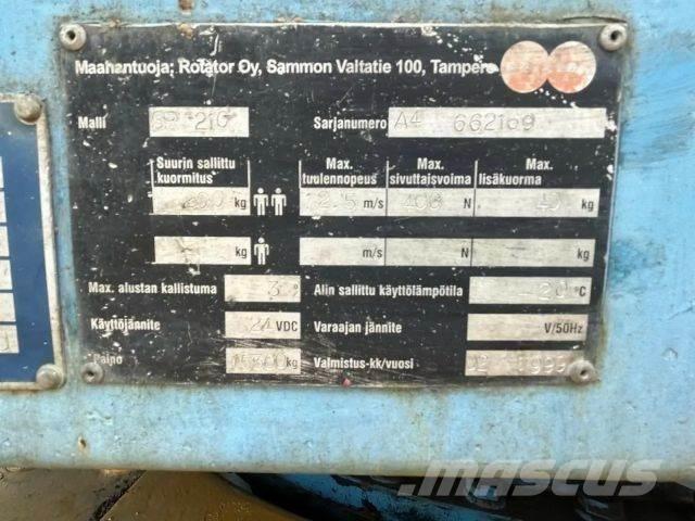 Aichi SR 210 Колінчаті підйомники