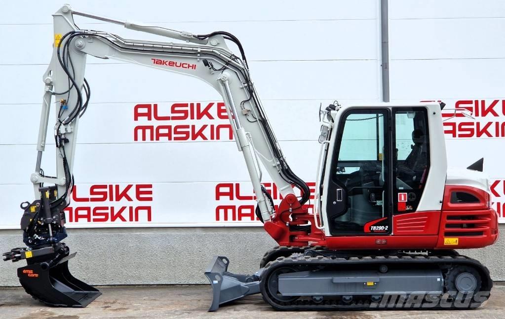 Takeuchi TB290-2 Середні екскаватори 7т. - 12т.