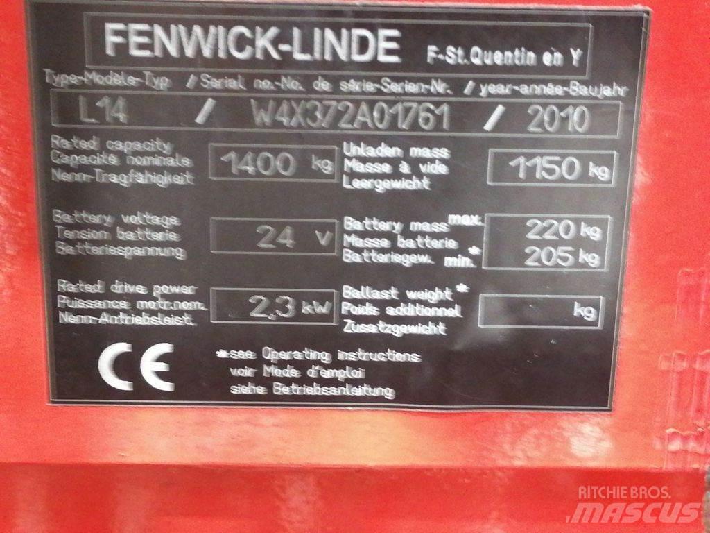 Linde L14 Ручний візок