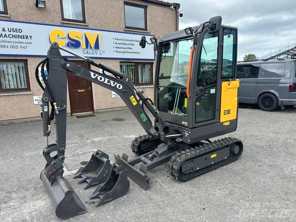 Volvo EC 18 E Міні-екскаватори < 7т
