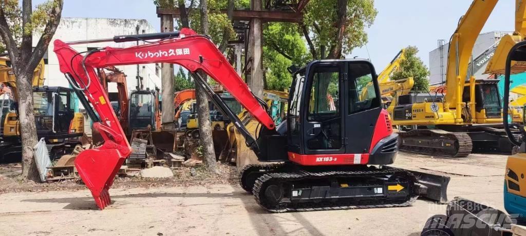 Kubota KX 183 Середні екскаватори 7т. - 12т.