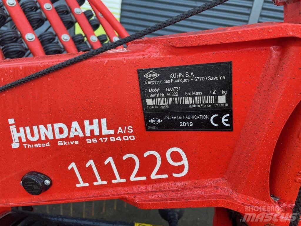 Kuhn GA 4731 Граблі і сінозворушувачі