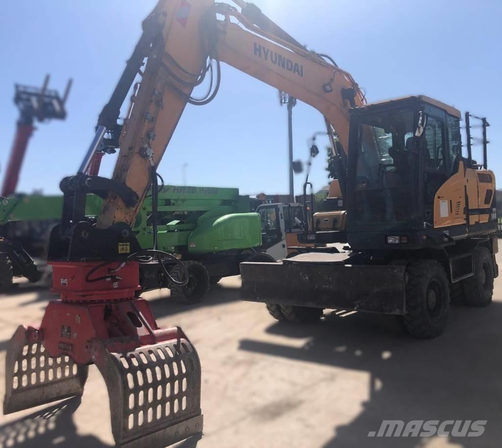 Hyundai HW140 Колісні екскаватори